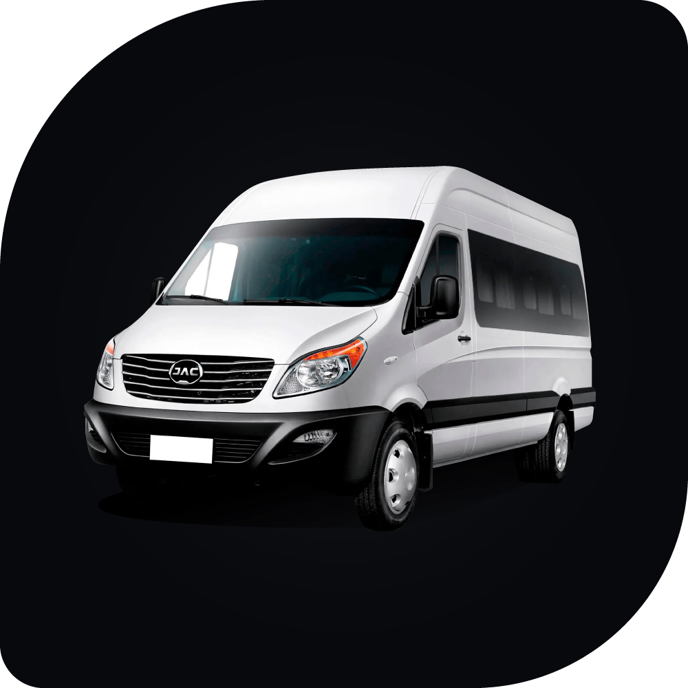 Jac Sunray, hasta 14 pasajeros