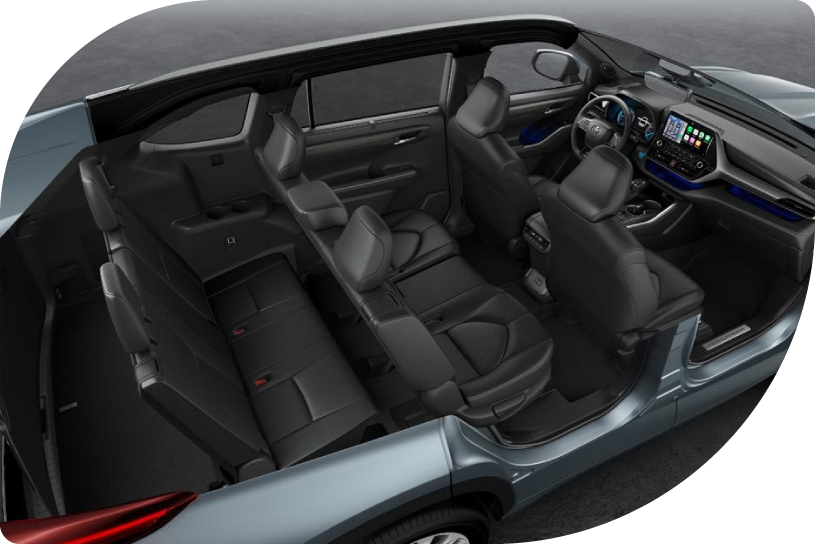 Interior de Highlander híbrida, foto 1